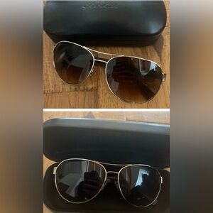 JUST SOLD !!! Coach sunglasses good condition no scratches .